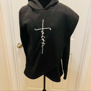 Faith Fleece Hoodie with Pockets